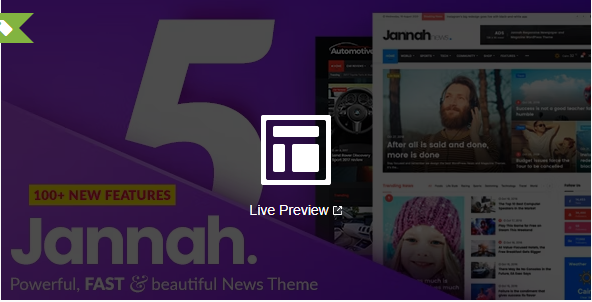 Jannah News v5.4.10 WordPress Theme Free Download